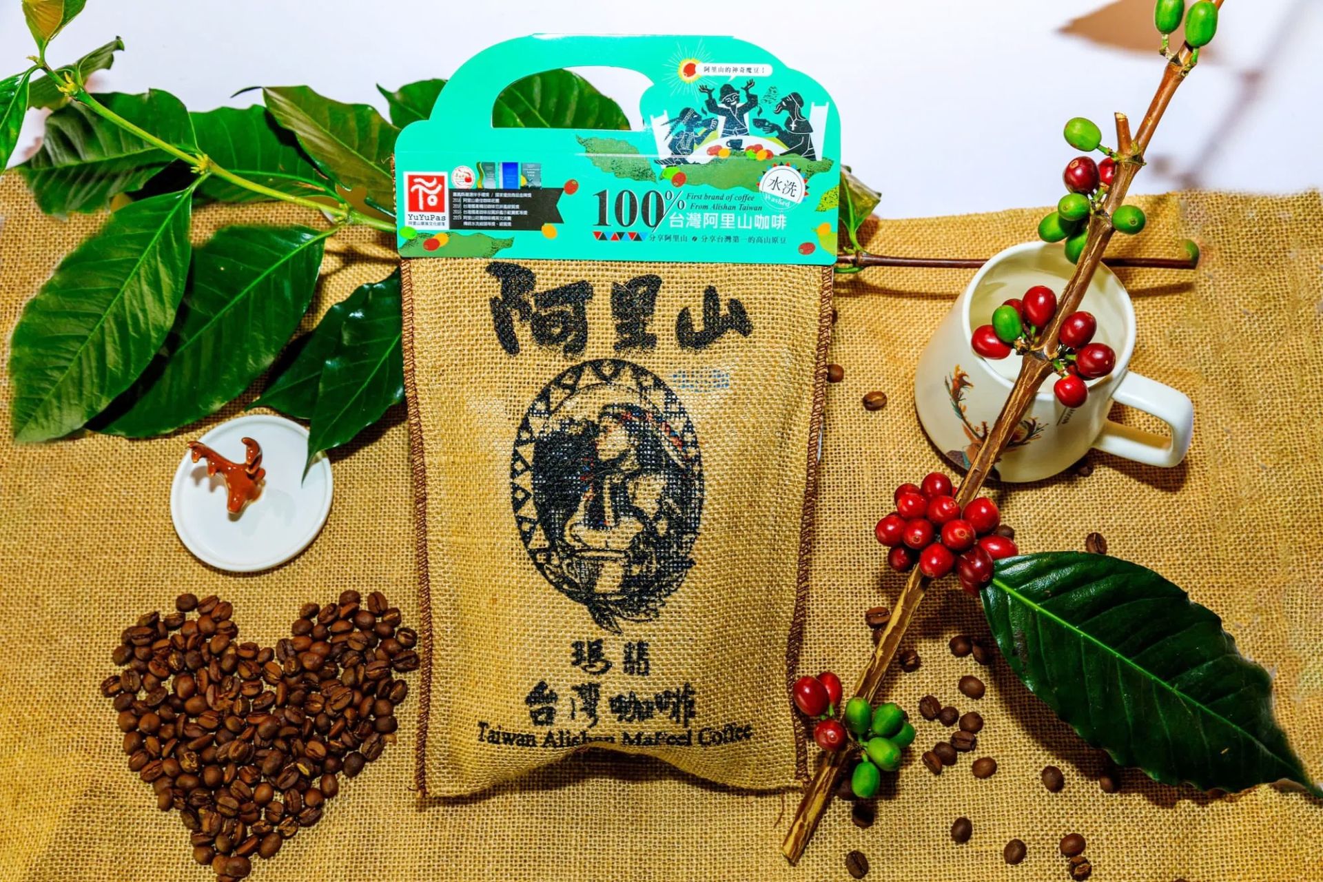 阿里山精品咖啡豆(水洗)